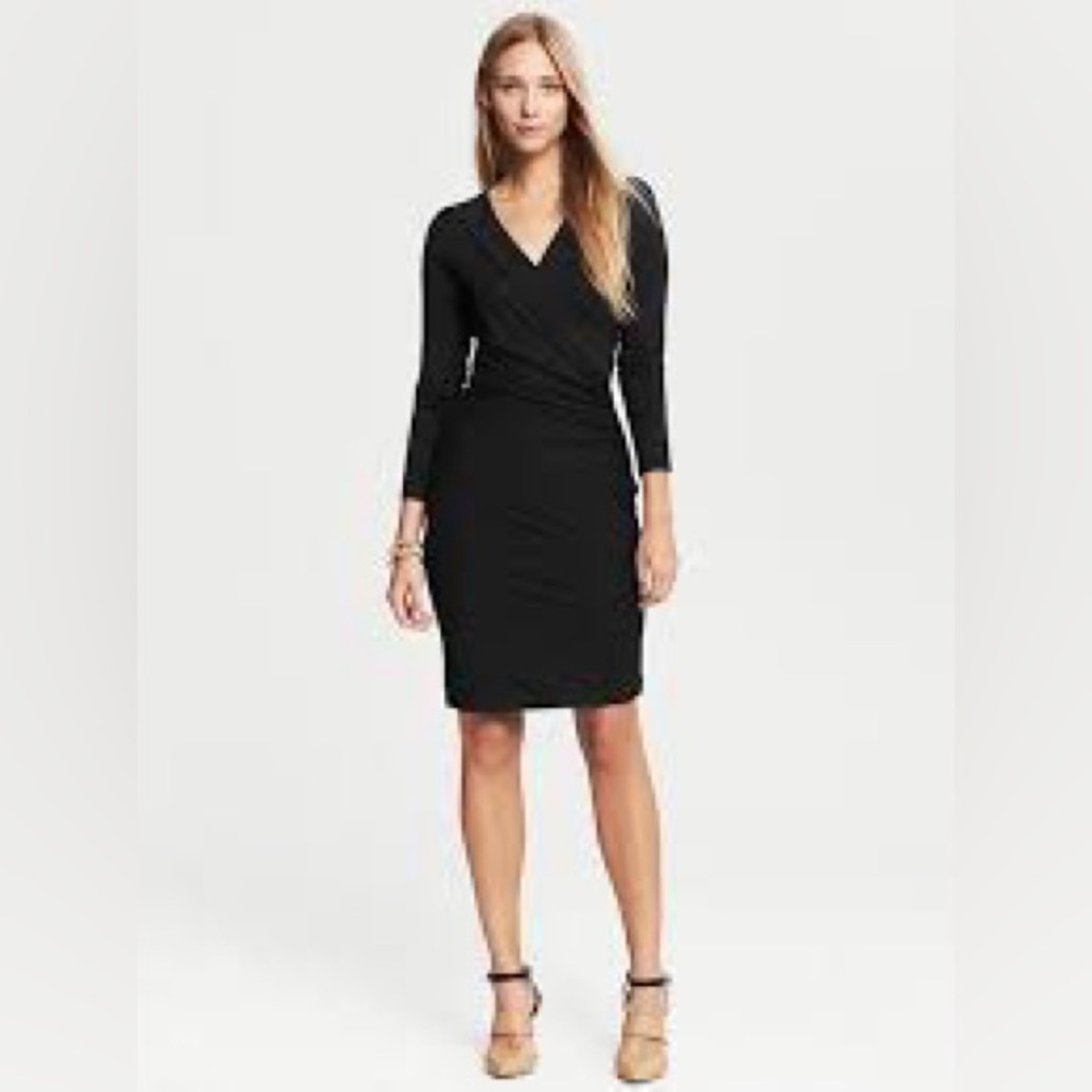 Calvin Klien black silk dress